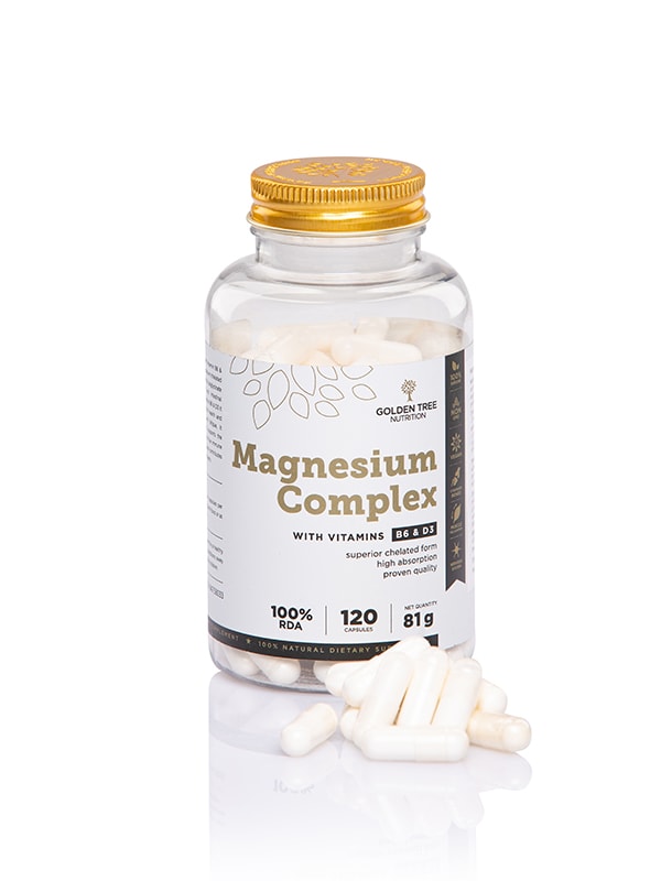 Magnesium Complex + vitamina B6 y vitamina D3